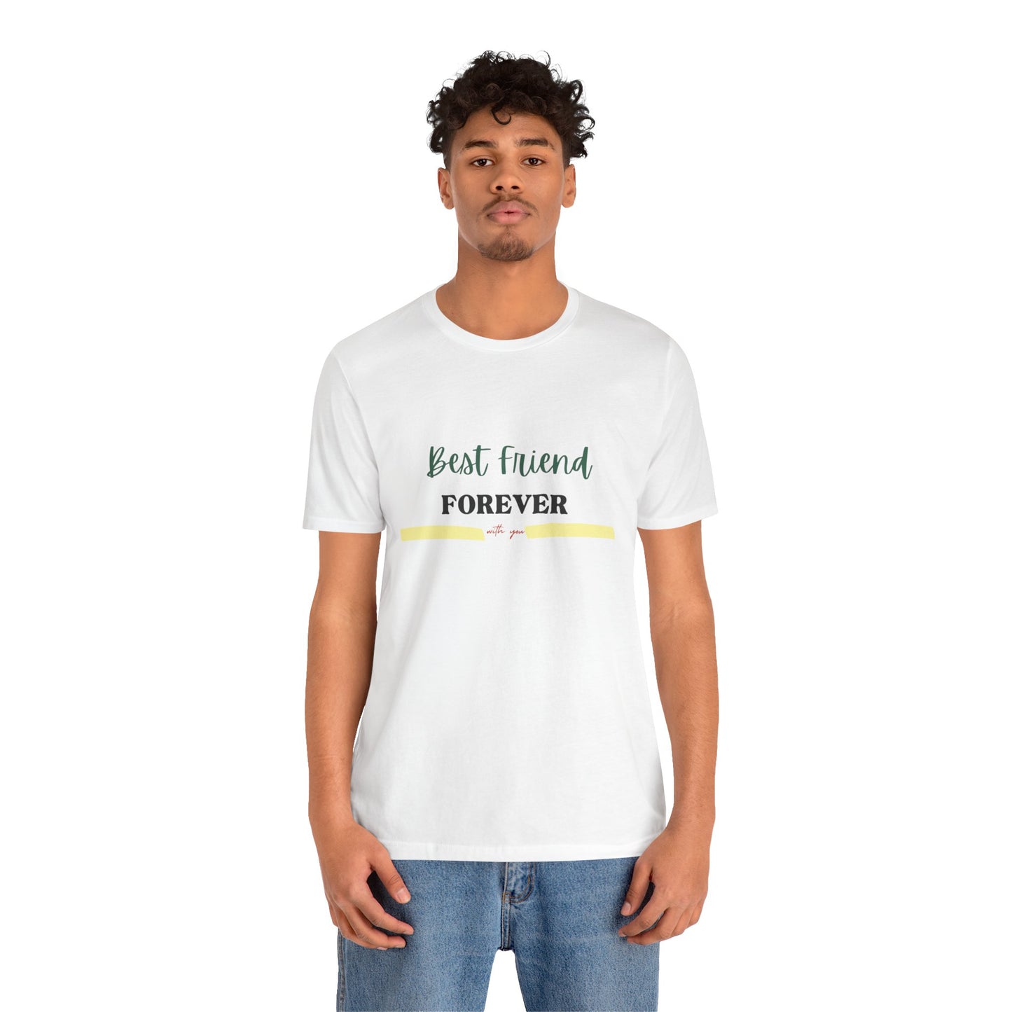 Best Friend Forever-Unisex Jersey Short Sleeve Tee