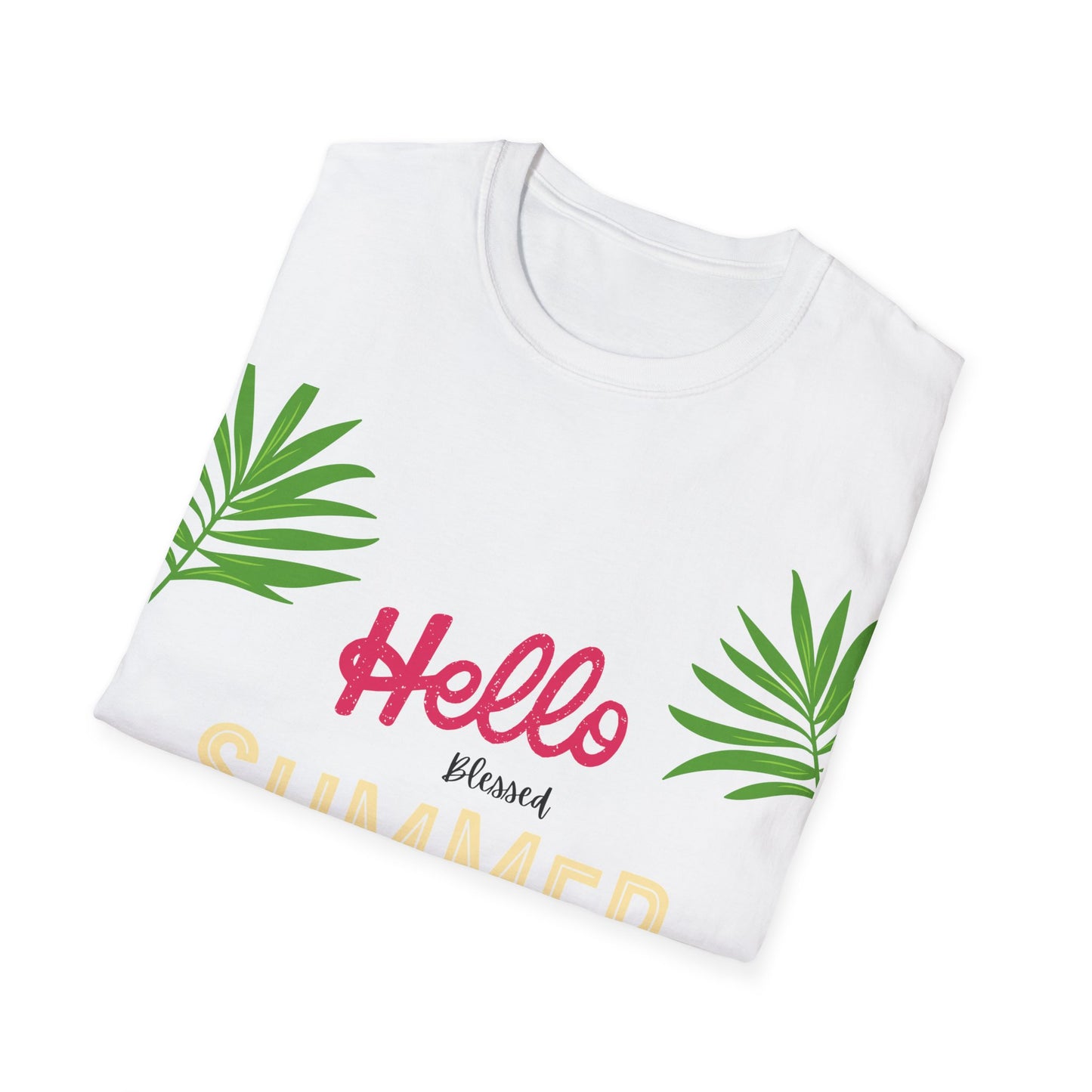 Hello Summer Unisex Softstyle T-Shirt