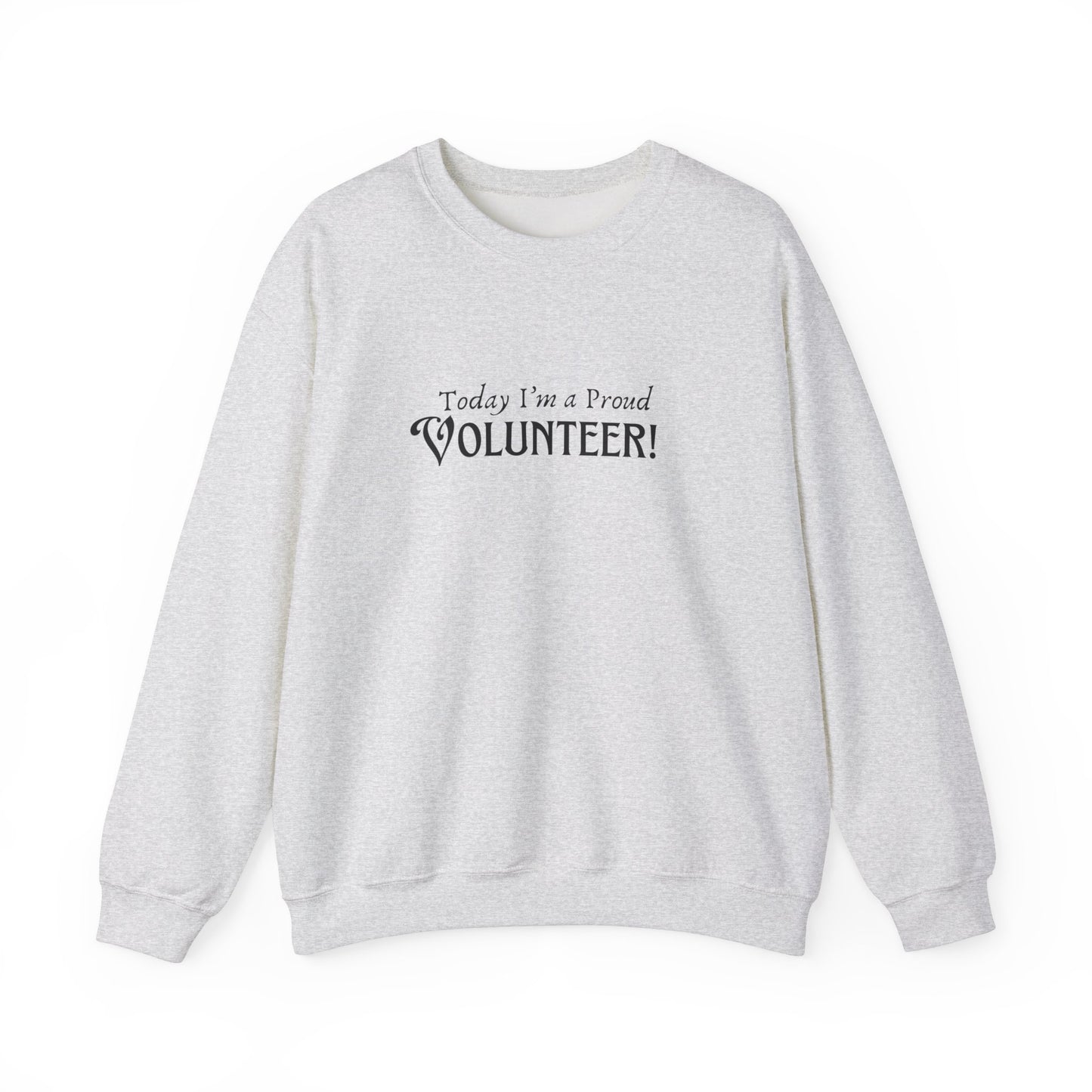 Proud Volunteer Unisex Heavy Blend™ Crewneck Sweatshirt