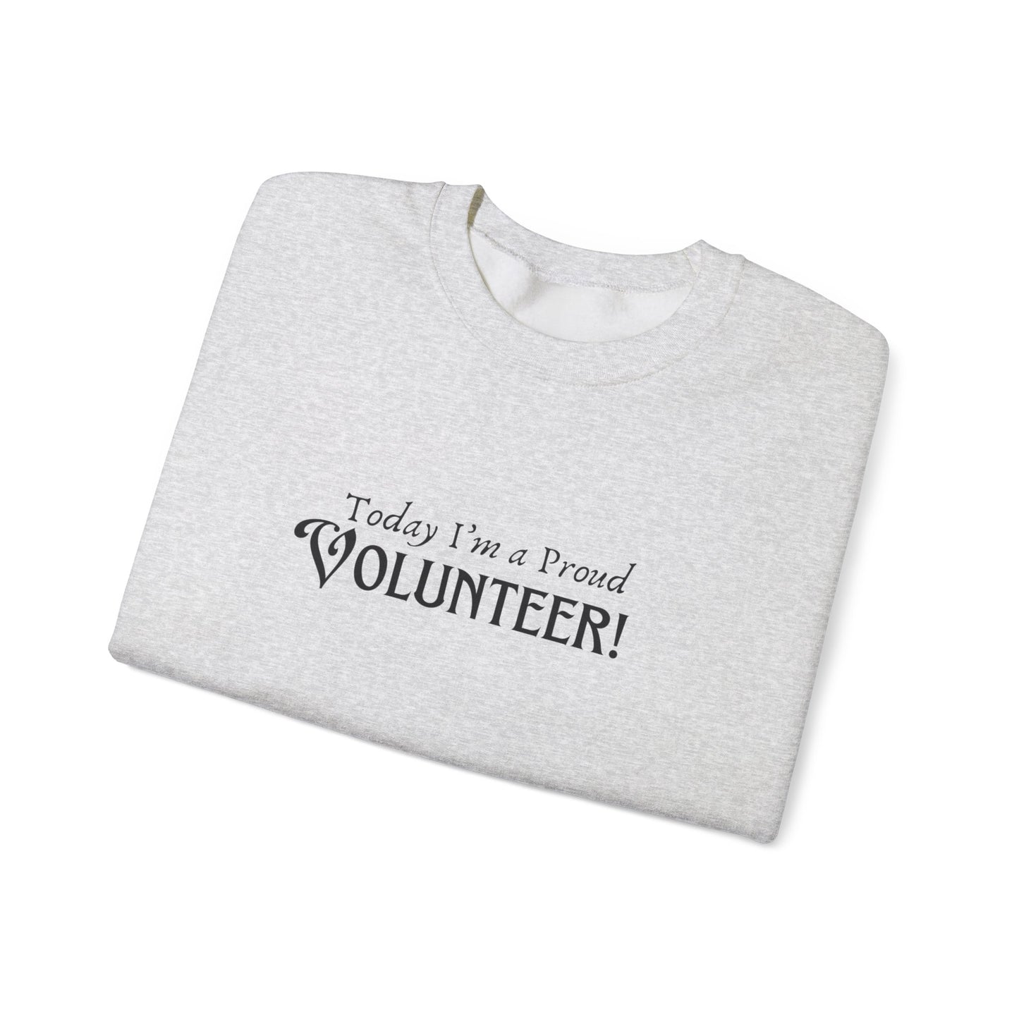 Proud Volunteer Unisex Heavy Blend™ Crewneck Sweatshirt