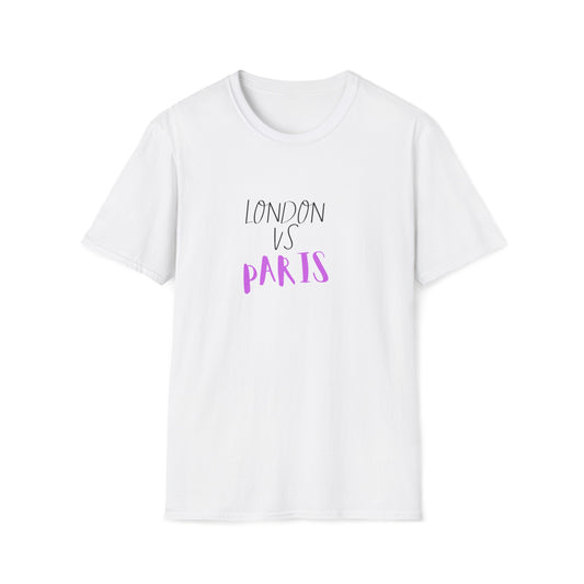 London VS Paris Unisex Softstyle T-Shirt