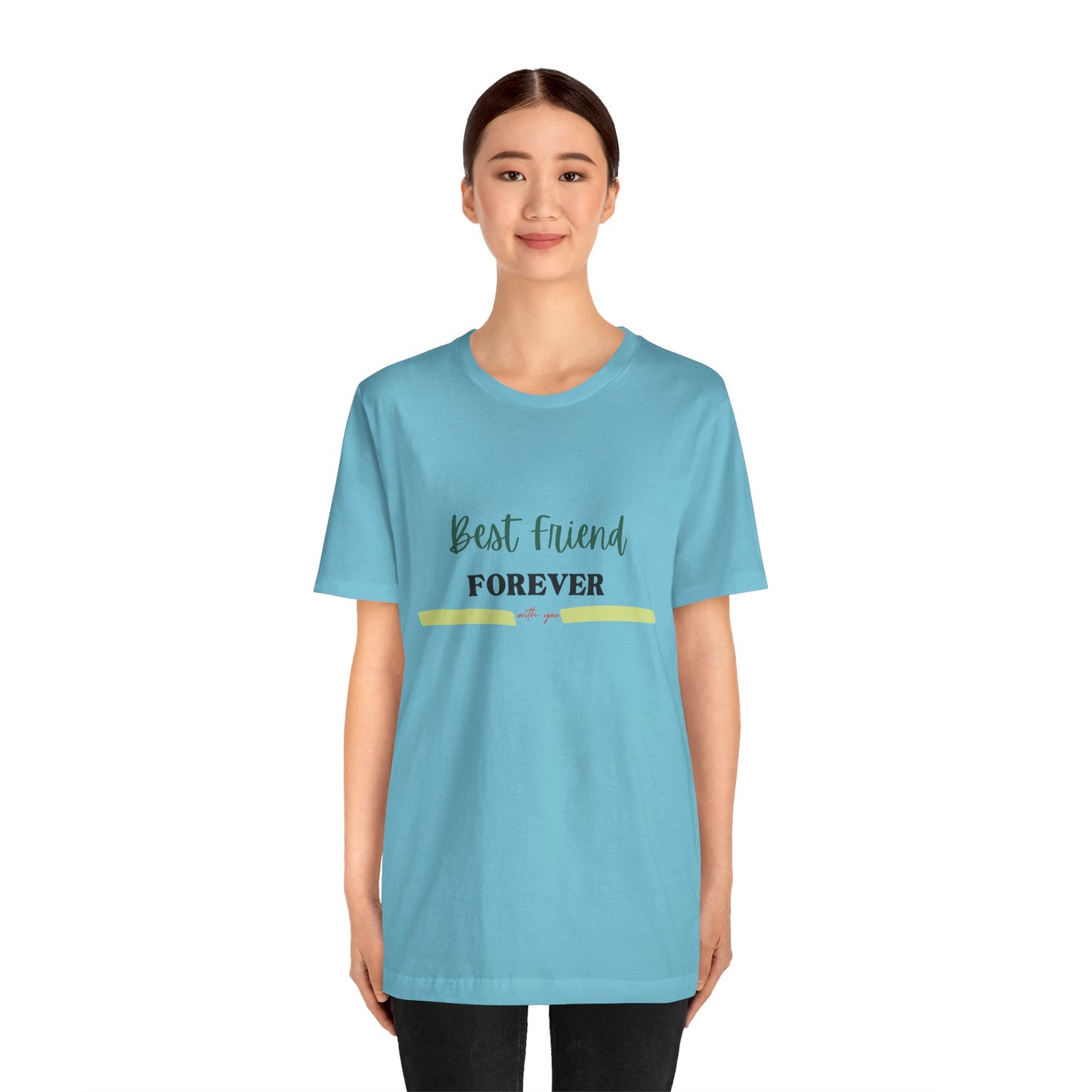 Best Friend Forever-Unisex Jersey Short Sleeve Tee