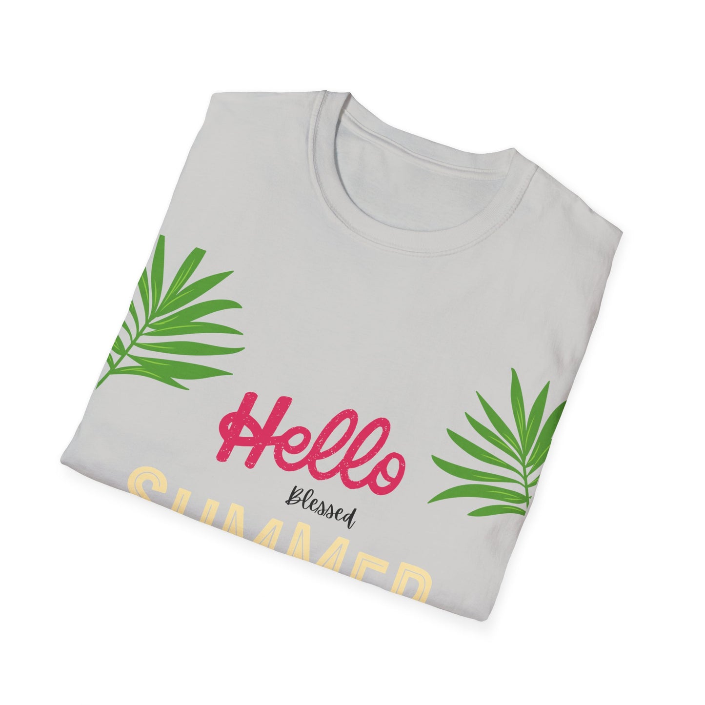 Hello Summer Unisex Softstyle T-Shirt