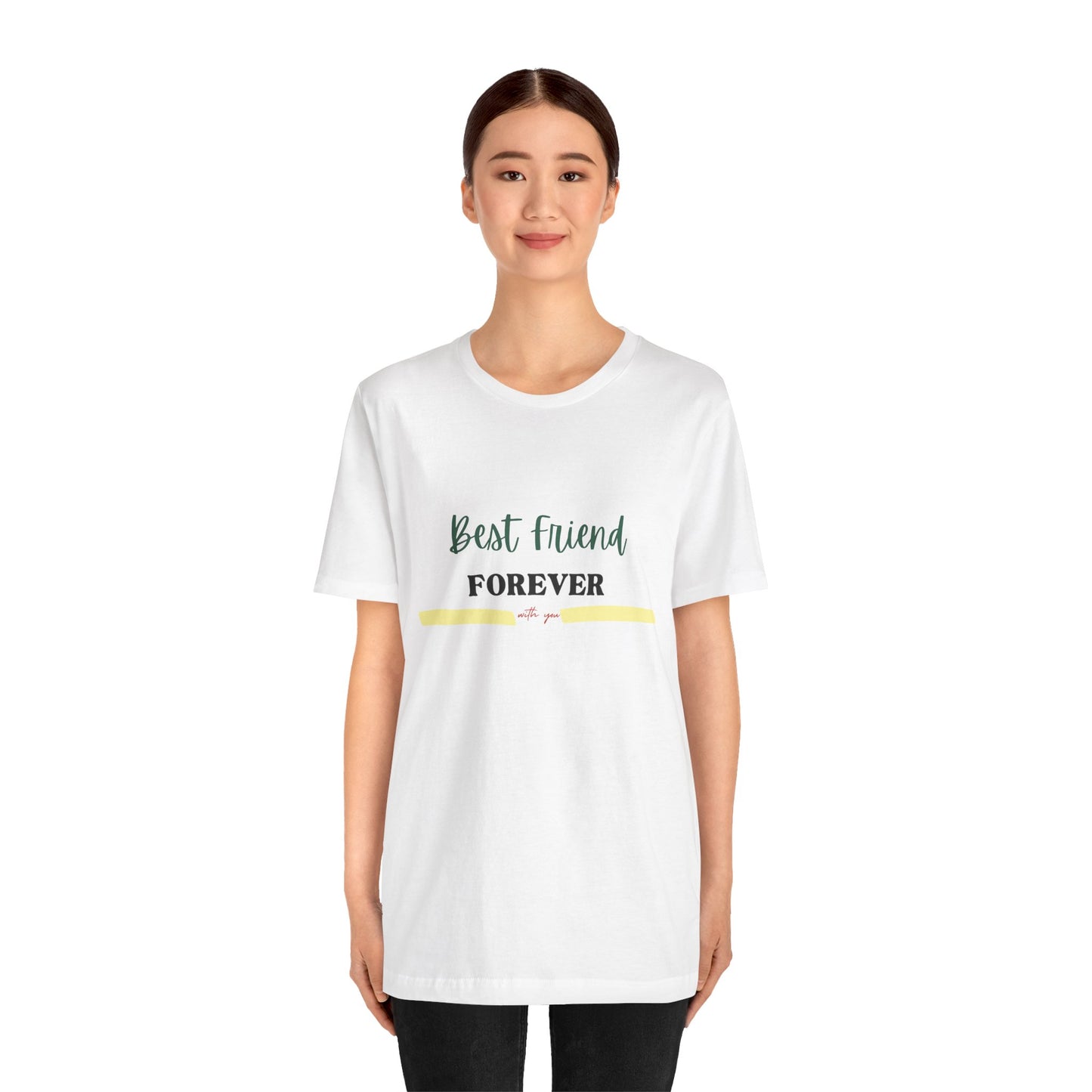 Best Friend Forever-Unisex Jersey Short Sleeve Tee